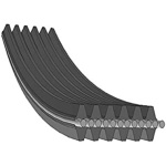 febi bilstein 34459 Auxiliary Belt, pack of one