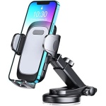 Car Phone Holder, [Strong Suction] WOCBUY Phone Holder Car for Dashboard