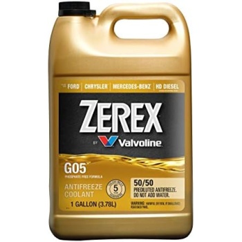 Zerex G05 Phosphate Free 50/50 Ready-to-Use Antifreeze/Coolant 1 GA