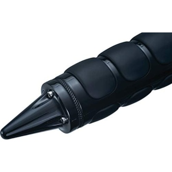 Kuryakyn 6359 Motorcycle Handlebar Accessory: Stiletto Hand Grip End Cap