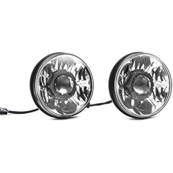 KC HiLiTES 42341 Gravity LED Pro 7" DOT Headlight, Jeep JK 07-18 - Pair Pack
