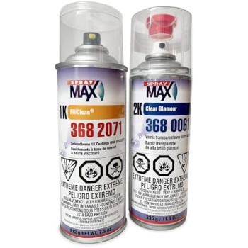 Custom SprayMax 2k Paint Kit Made for Ford Agate Black Metallic UM One Basecoat