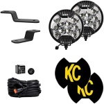 KC HiLiTES 97161 SlimLite® LED - 2-Light System - Ditch Light Kit - for 21+ Ford