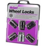 McGard 24548 Black Cone Seat Wheel Locks(1/2"-20 Thread Size)