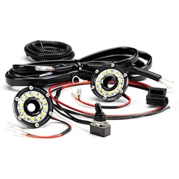 KC HiLiTES 355 Cyclone LED Universal 2-Light Under Hood Wiring Kit