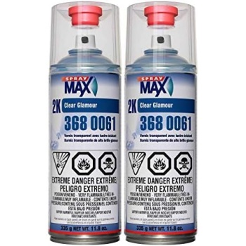 Spray max USC 2k High Gloss Clearcoat Aerosol (2 PACK)